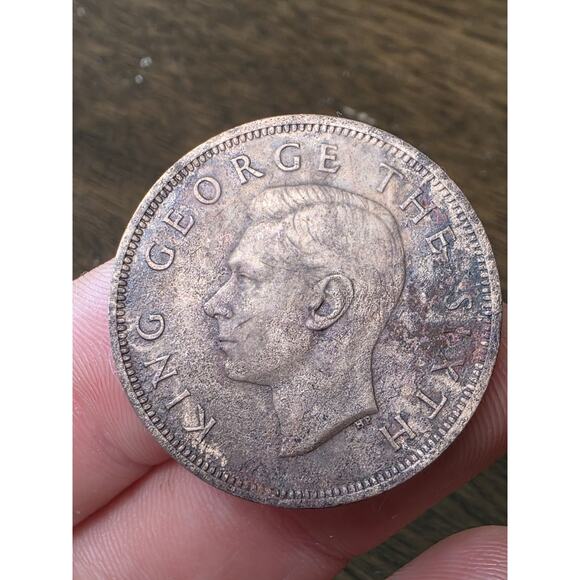 1952 New Zealand One 1 Penny Tui Bird Coin VF+ 13 - Picture 8 of 16